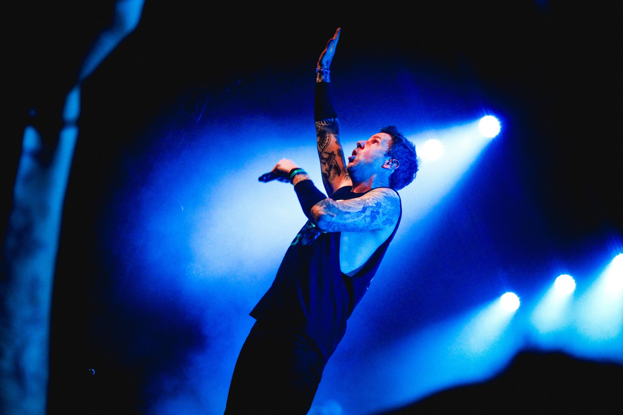 Simple Plan no Vibra SP durante o side show do I Wanna Be Tour. Crédito: Marcela Lorenzetti